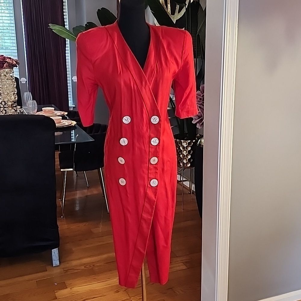 Vintage chetta b blazer dress sz 6